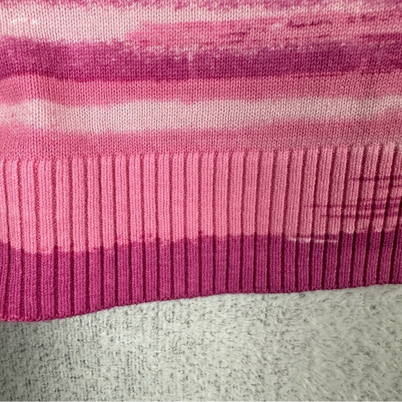 Christopher & Banks Sleeveless Sunset Multicolor Women's Size M Sweater Tank Top - Picture 8 of 11